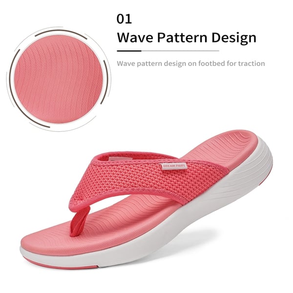 Flip Flop Slippers - WATERMELON RED - 1